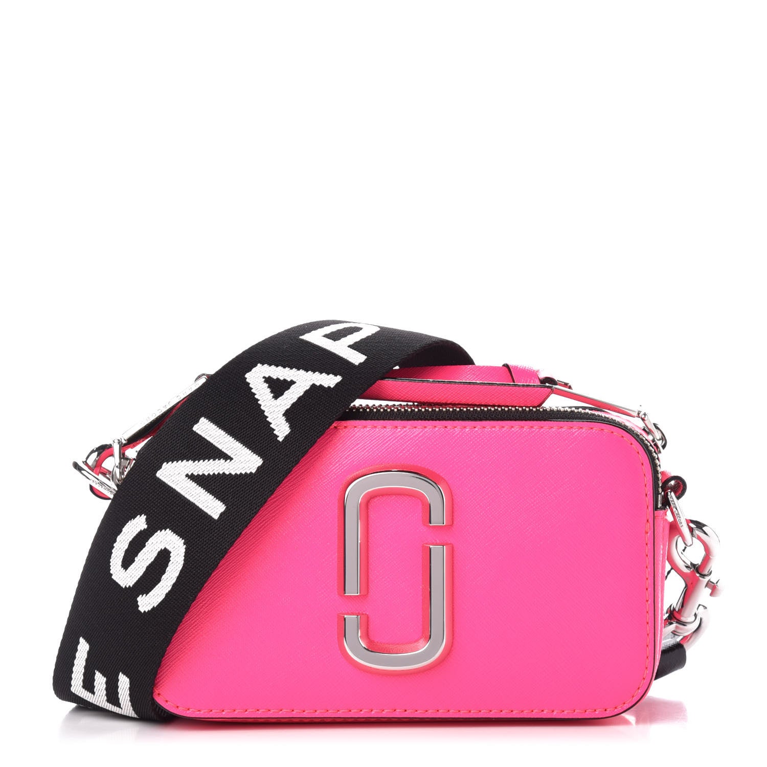 Marc Jacobs Saffiano Small Snapshot Camera Bag Pink 1 of 10