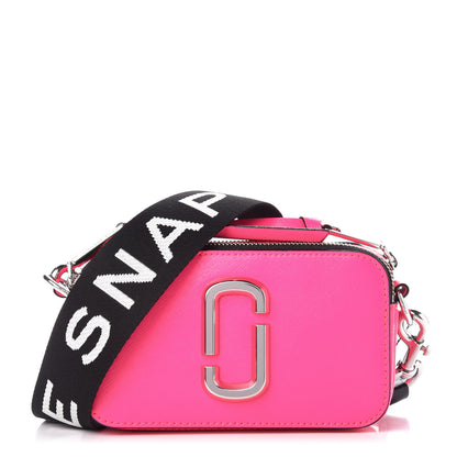 Marc Jacobs Saffiano Small Snapshot Camera Bag Pink 1 of 10