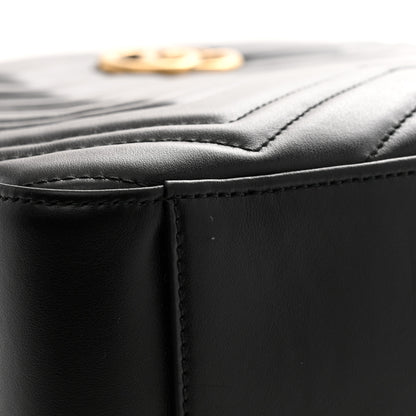 Gucci Calfskin Matelasse GG Marmont Dome Backpack Black 10 of 10