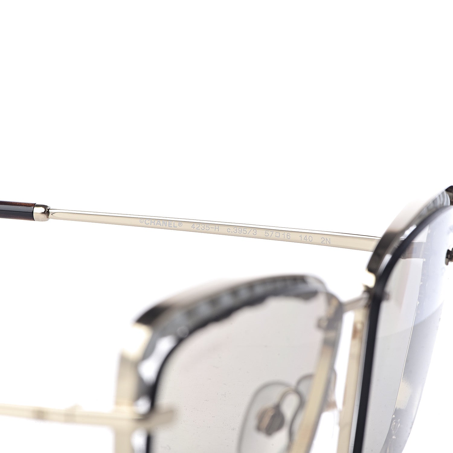 Chanel Pearl Sunglasses 4235-H Light Brown 6 of 6