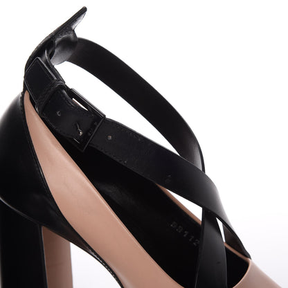 Louis Vuitton Calfskin Gamble Diva Pumps 39 Nude 9 of 17