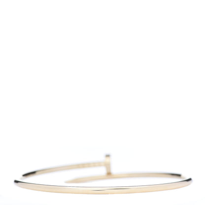 Cartier 18K Yellow Gold Small Juste Un Clou Bracelet 17 3 of 5
