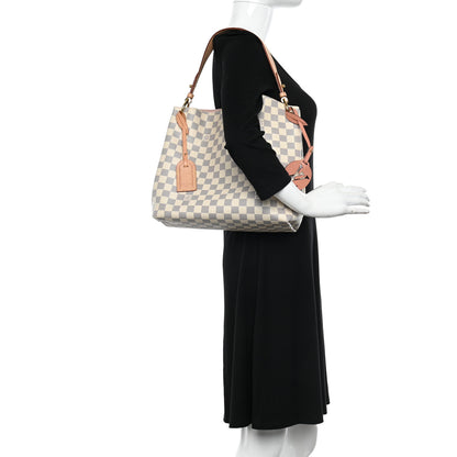 Louis Vuitton Damier Azur Graceful PM Rose Ballerine 2 of 11