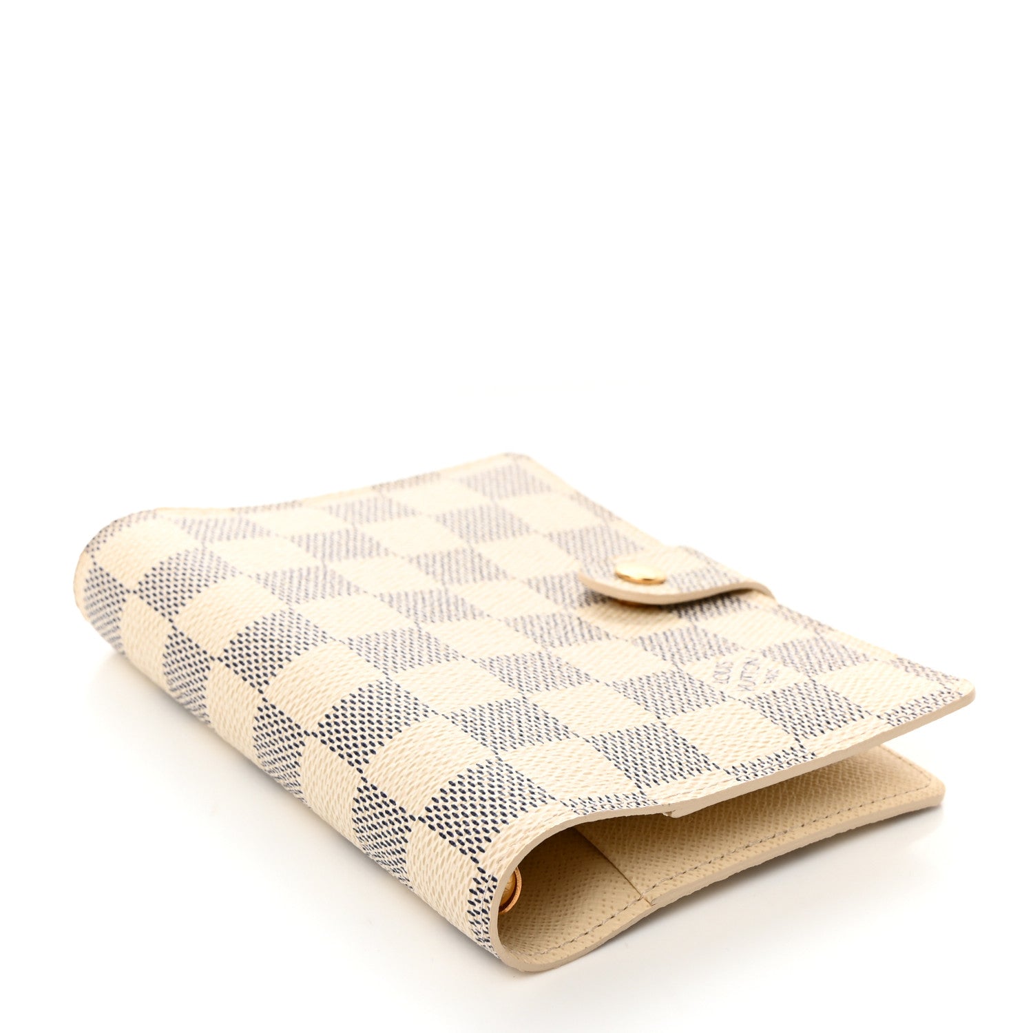 Louis Vuitton LOUIS VUITTON Damier Azur Small Ring Agenda Cover 4 of 8