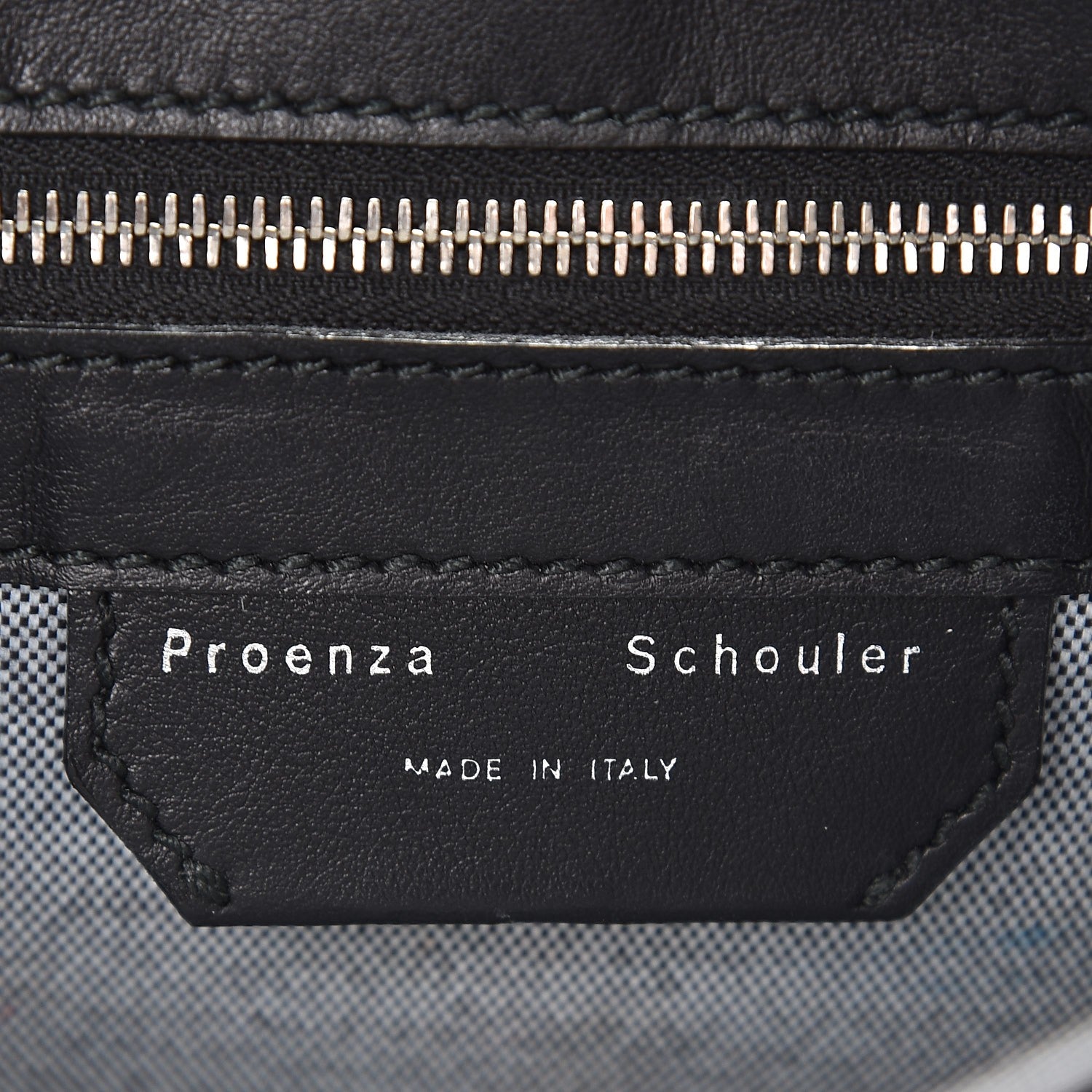 Proenza Schouler Calfskin Tiny PS1 Satchel Black 7 of 8