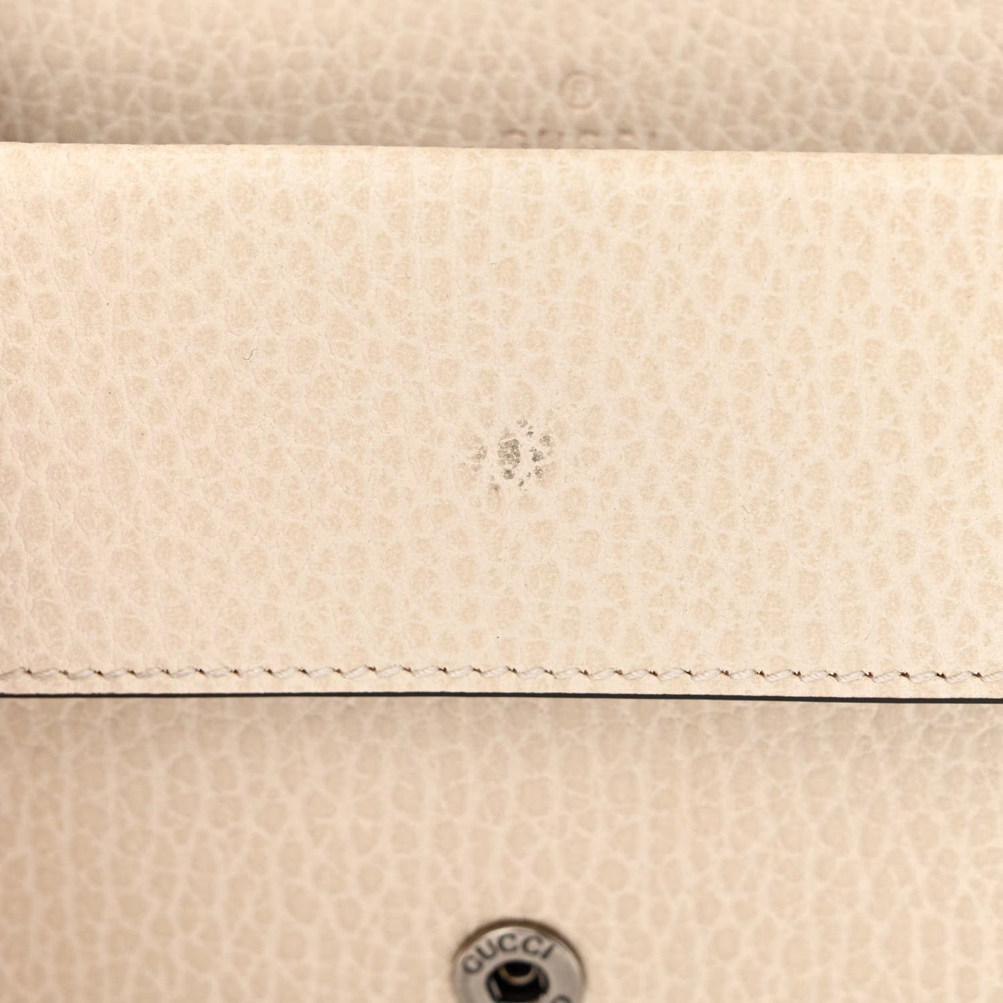 Dollar Calfskin Crystal Super Mini Dionysus Shoulder Bag Mystic White Black Diamond