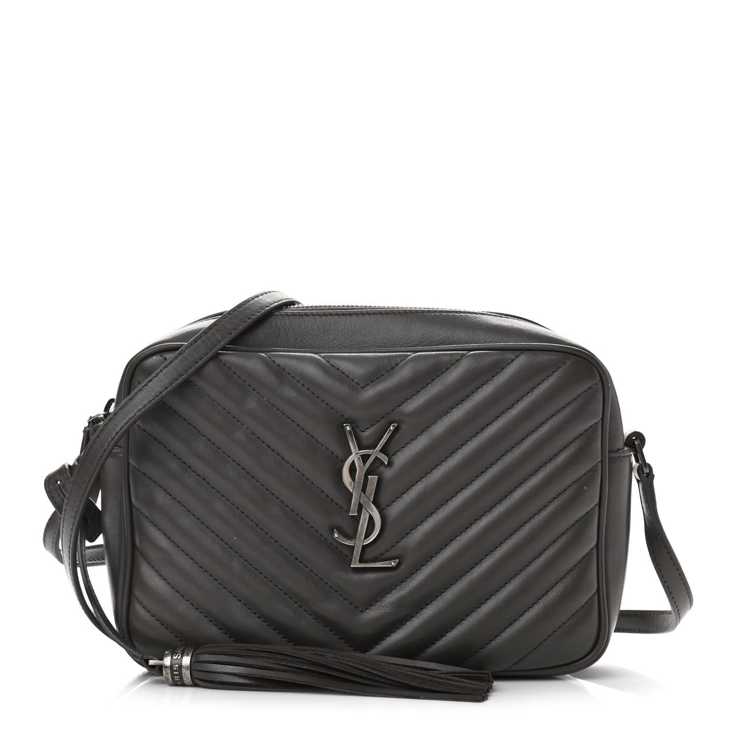 Calfskin Matelasse Monogram Lou Camera Bag Sea Pebble