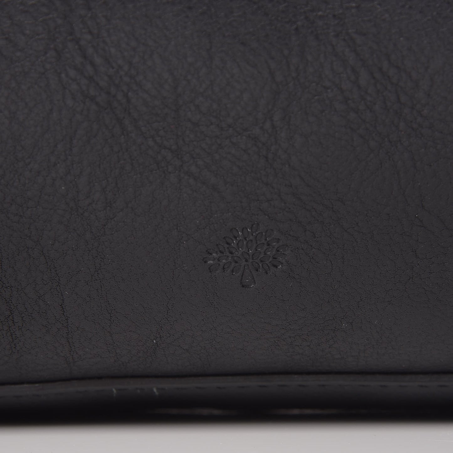 Natural Leather Clipper Black