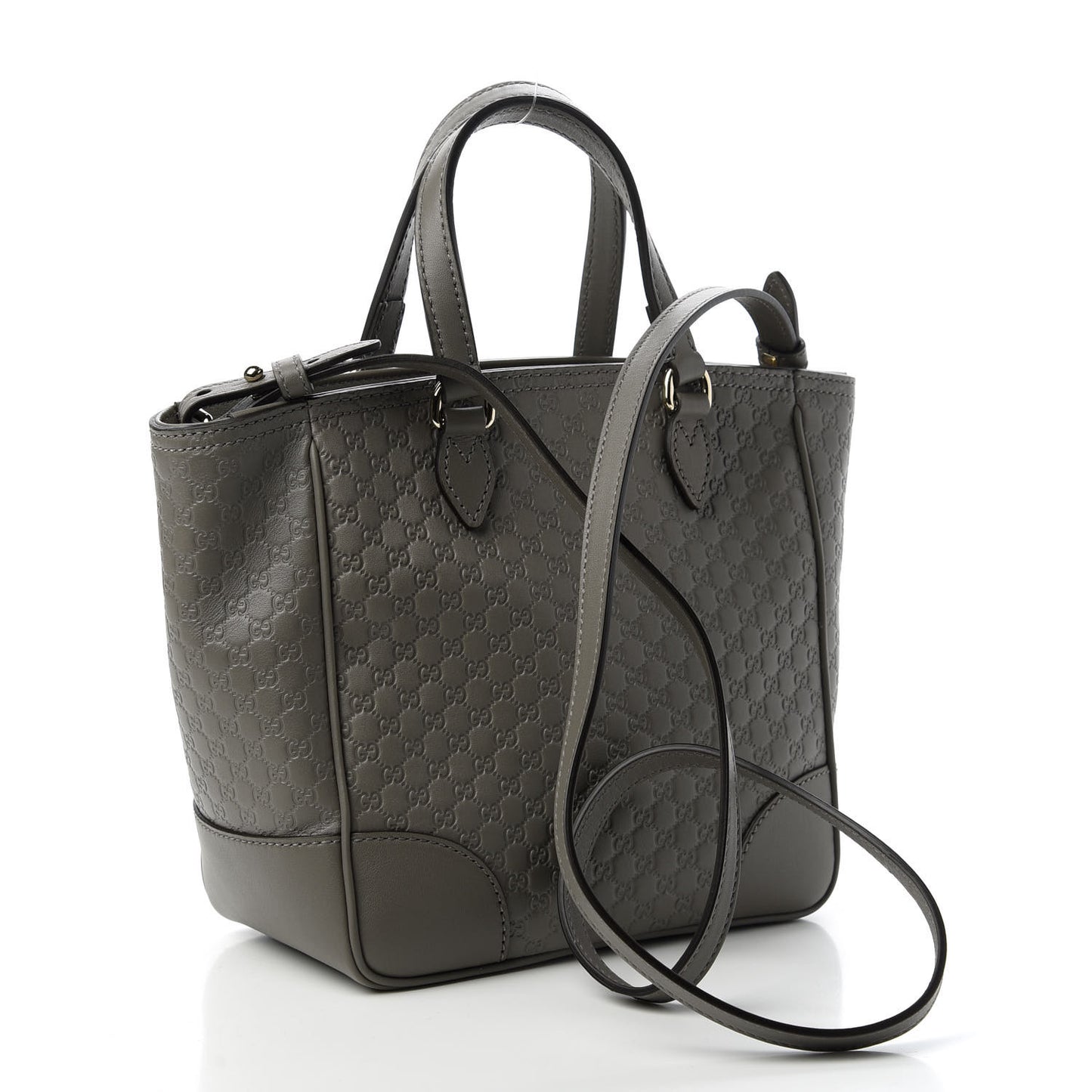 Microguccissima Small Bree Tote Graphite