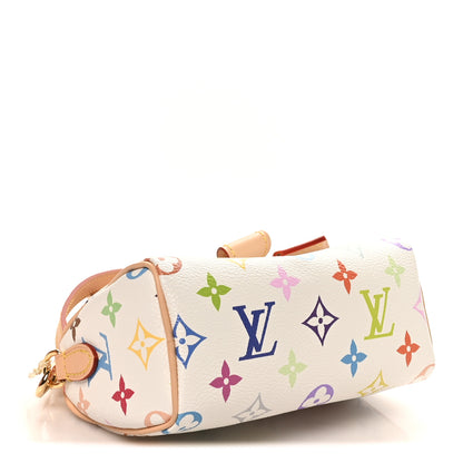 Louis Vuitton LV X TM Monogram Multicolor Nano Speedy White 4 of 10