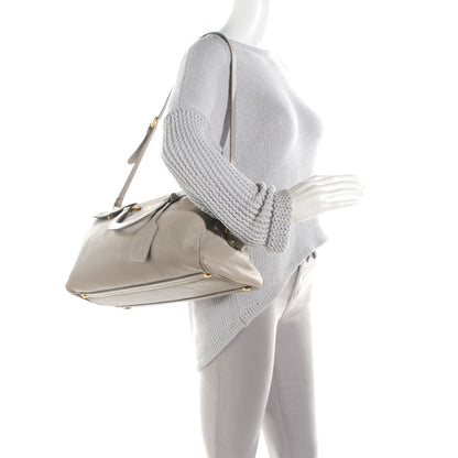 Prada Cervo Deerskin Top Handle Tote Pomice 2 of 9
