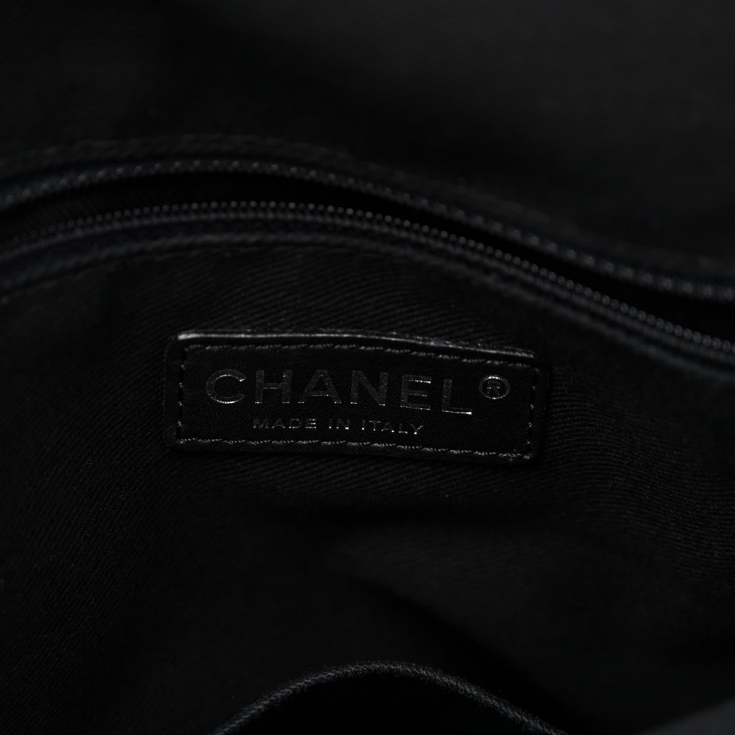 Chanel Calfskin Stitched Expandable Frame Bag Black 6 of 11