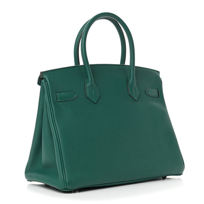 Hermes Togo Birkin 30 Malachite 2 of 8