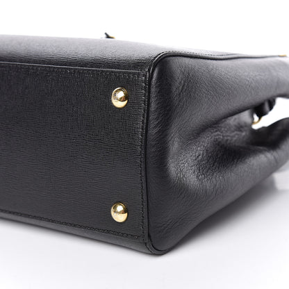 Fendi Vitello Elite Petite 2Jours Tote Black 8 of 10