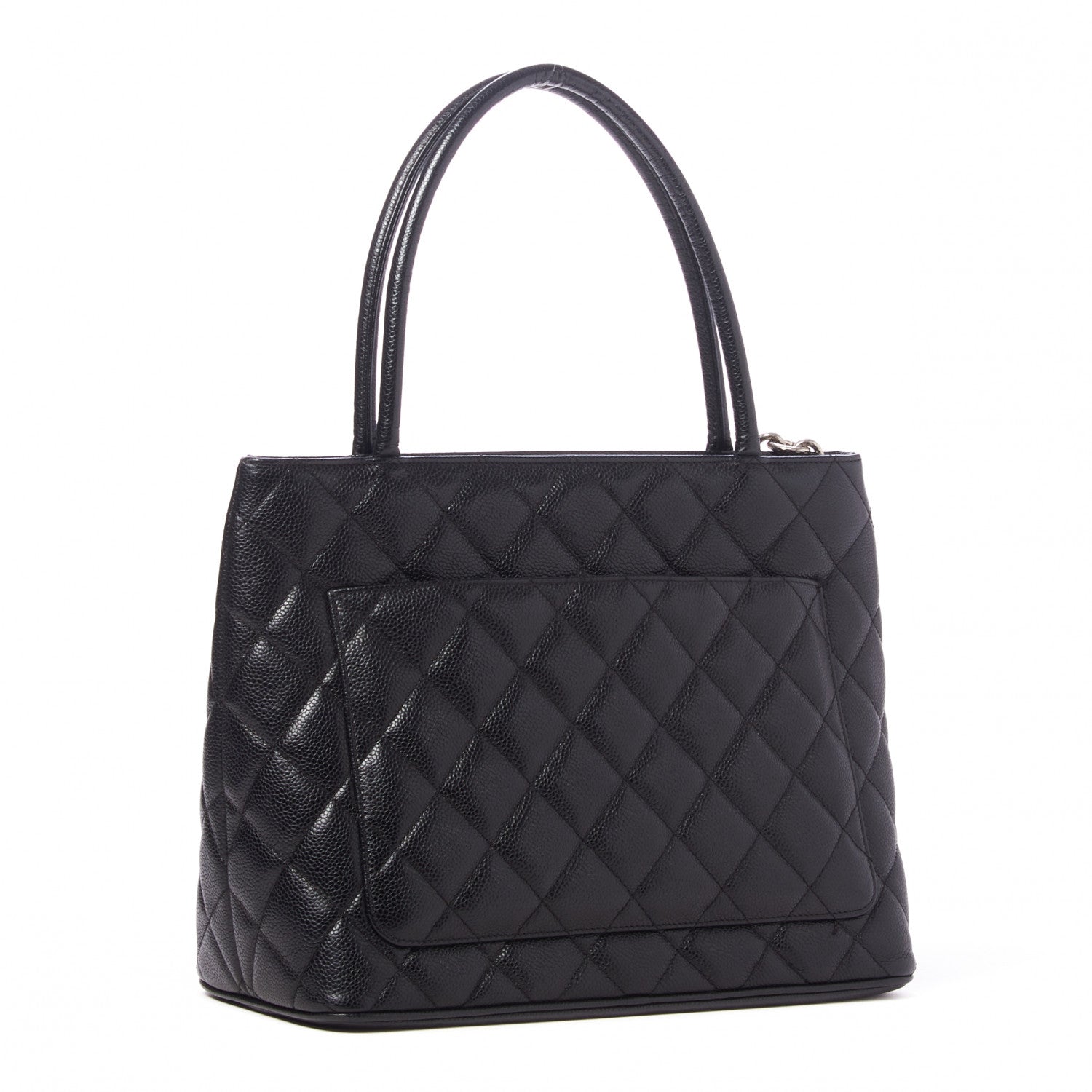 Chanel Caviar Quilted Medallion Tote Black 2 of 9