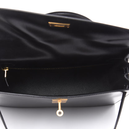 Hermes Box Kelly Sellier 32 Black 8 of 32