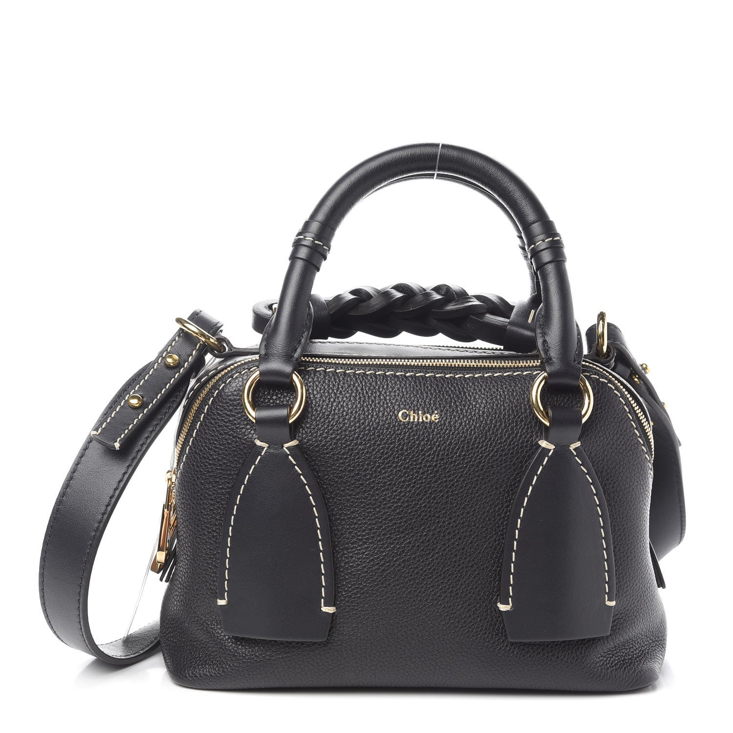 Chloe Calfskin Small Daria Full Blue 877069 – FASHIONPHILE