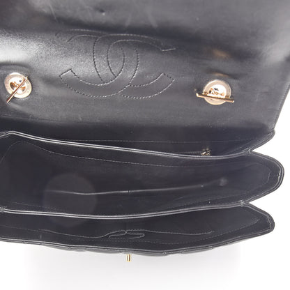 Chanel Lambskin Quilted Large Trendy CC Dual Handle Flap Bag Black 5 of 10