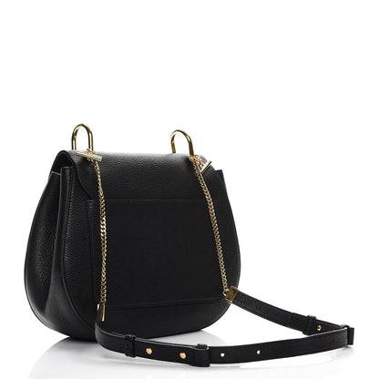 Chloe Grained Lambskin Medium Drew Shoulder Bag Black 3 of 6