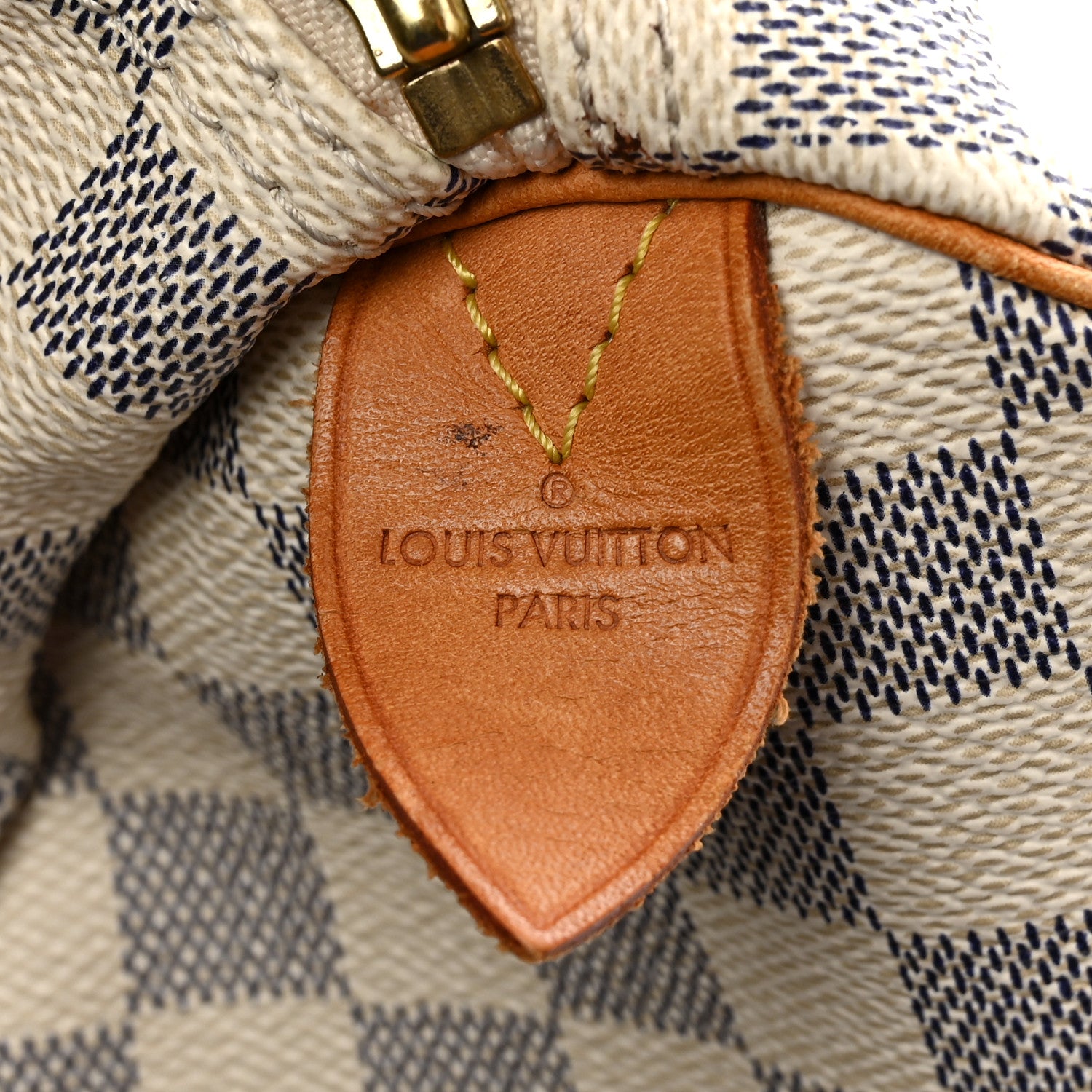 Louis Vuitton LOUIS VUITTON Damier Azur Speedy 35 6 of 19