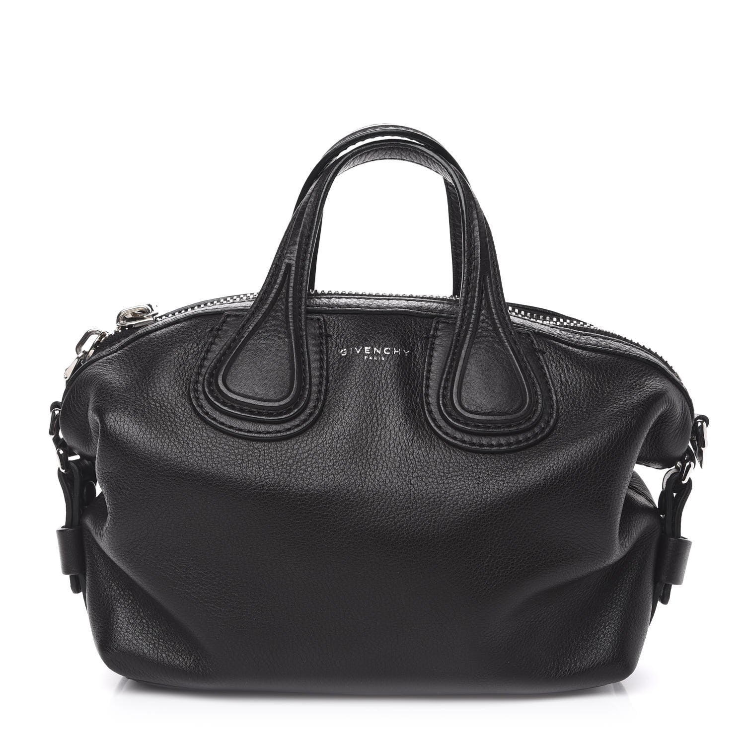 Givenchy Waxed Calfskin Micro Nightingale Black 1 of 11