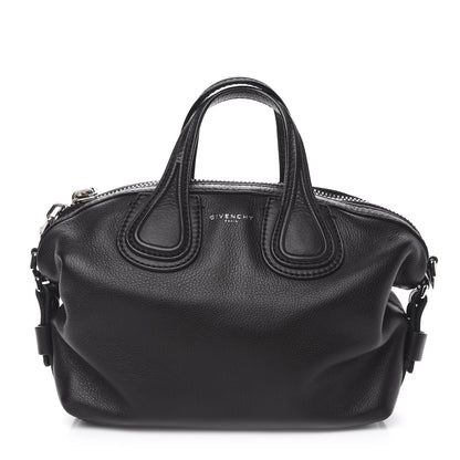 Givenchy Waxed Calfskin Micro Nightingale Black 1 of 11