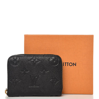 Louis Vuitton Empreinte Zippy Coin Purse Black 7 of 7