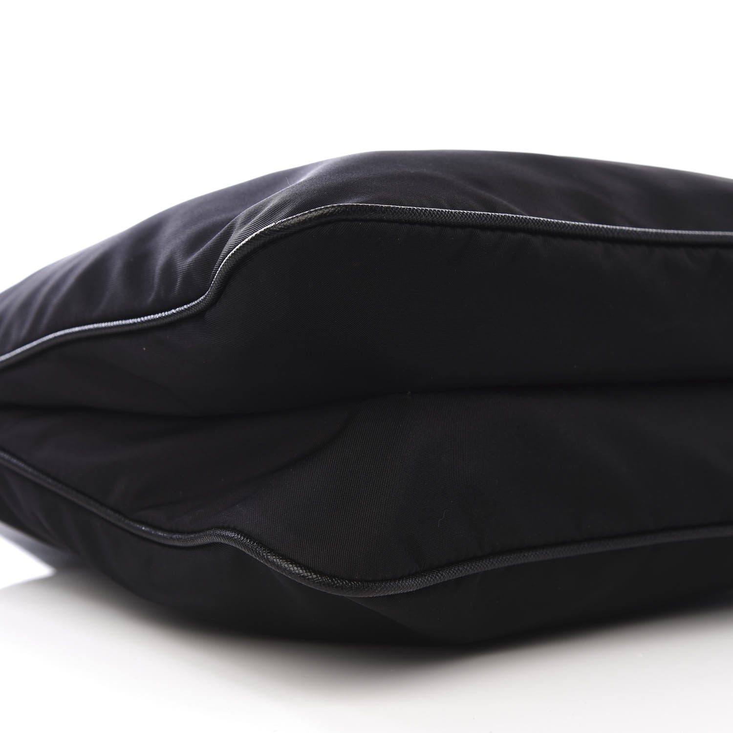 Prada Nylon Vela Flat Messenger Bag Black 5 of 8