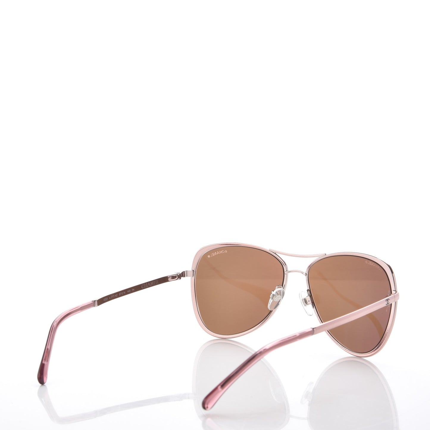 18K Pilot Summer Sunglasses 4223 Pink Gold