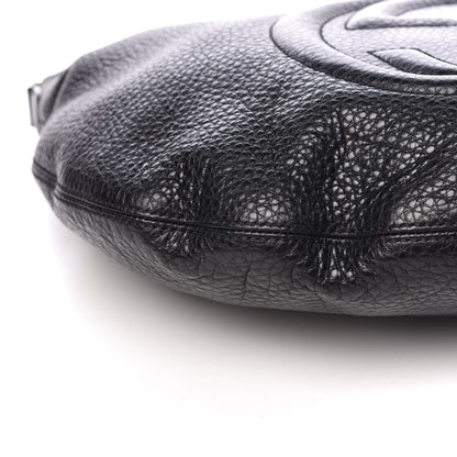 Gucci Pebbled Calfskin Medium Soho Hobo Black 11 of 11