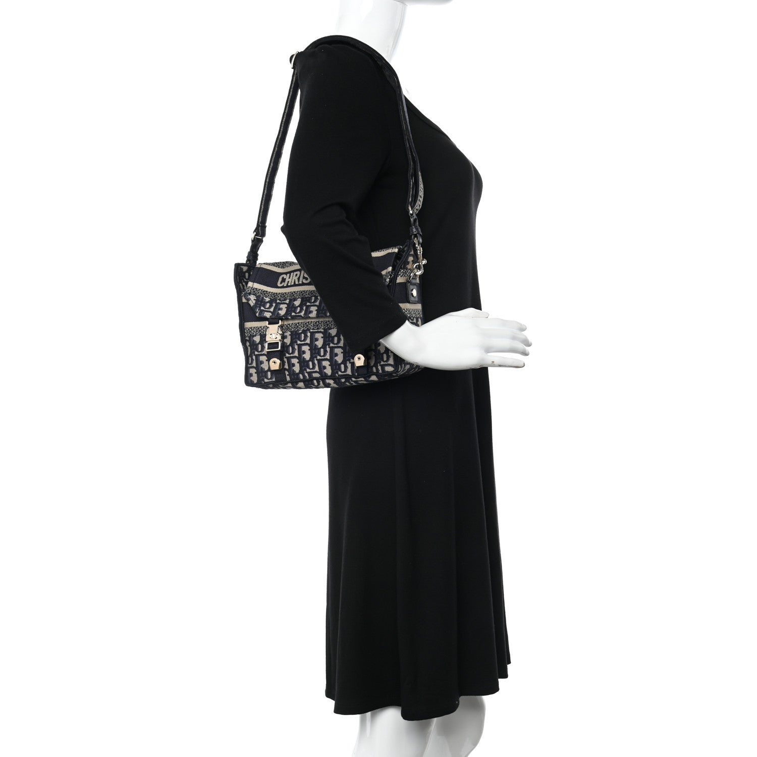 Christian Dior Oblique Small Diorcamp Messenger Blue 2 of 11