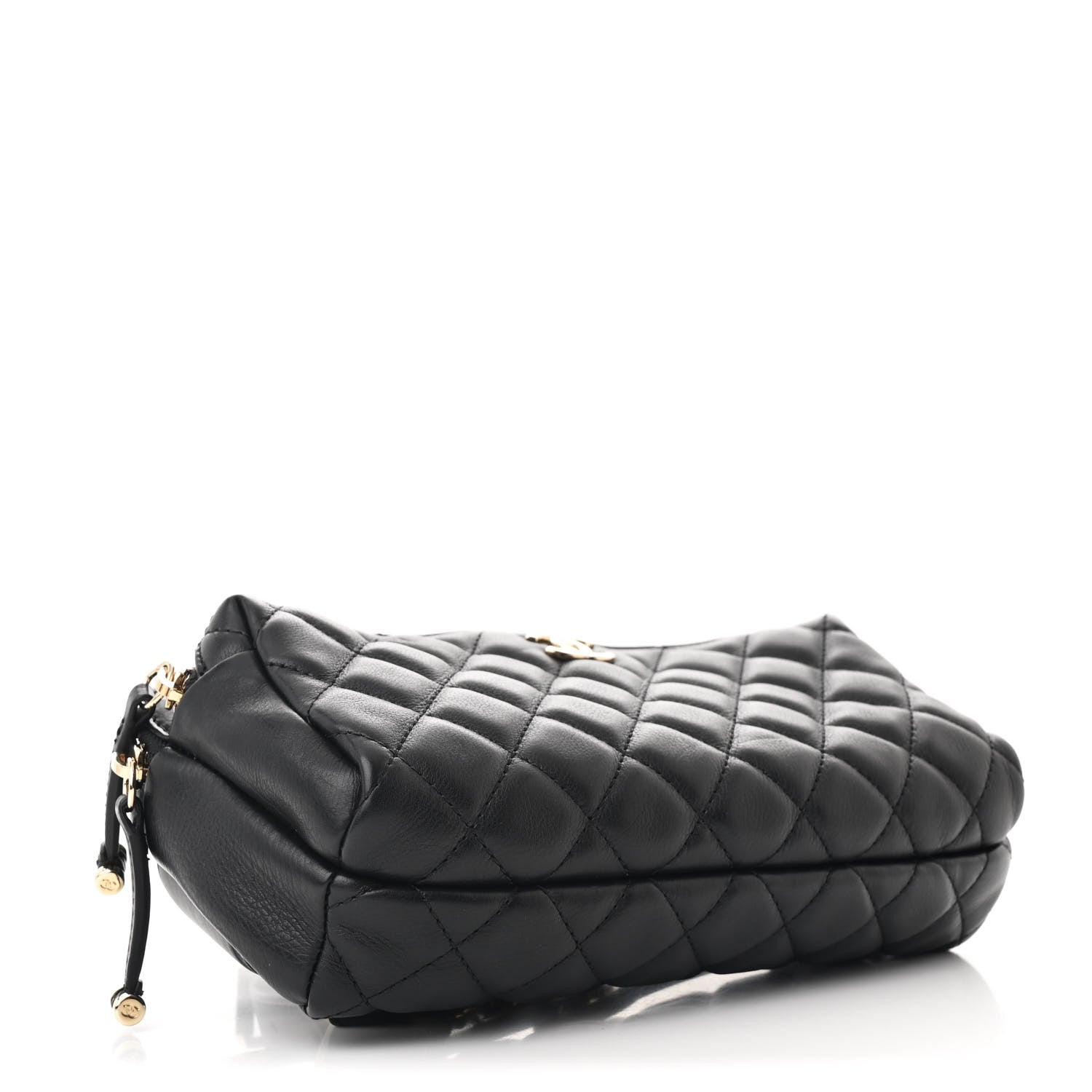 Chanel Calfskin Quilted Waist Bag Black 4 of 11