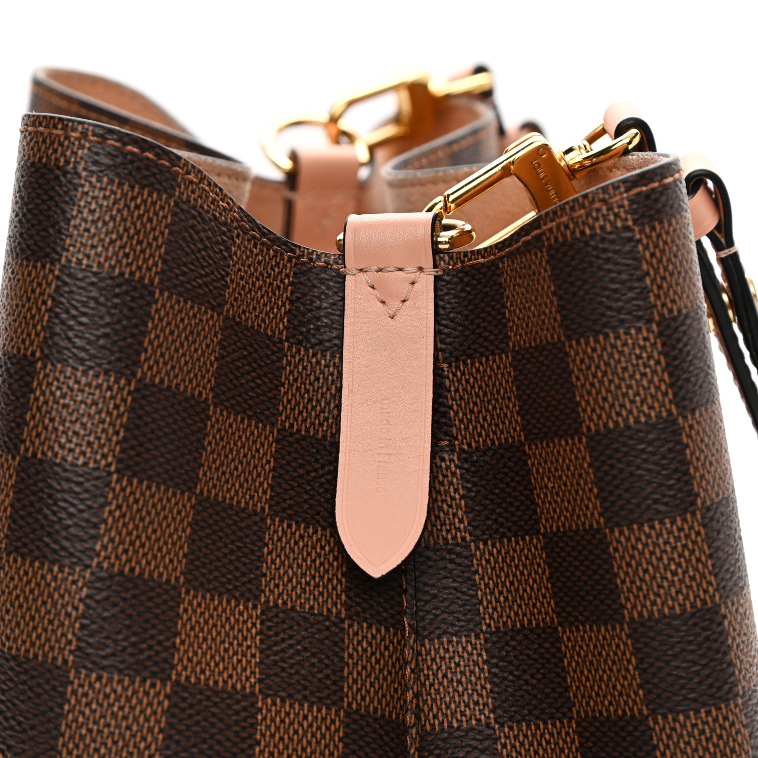 Louis Vuitton Damier Ebene Neonoe MM Venus Pink 7 of 10