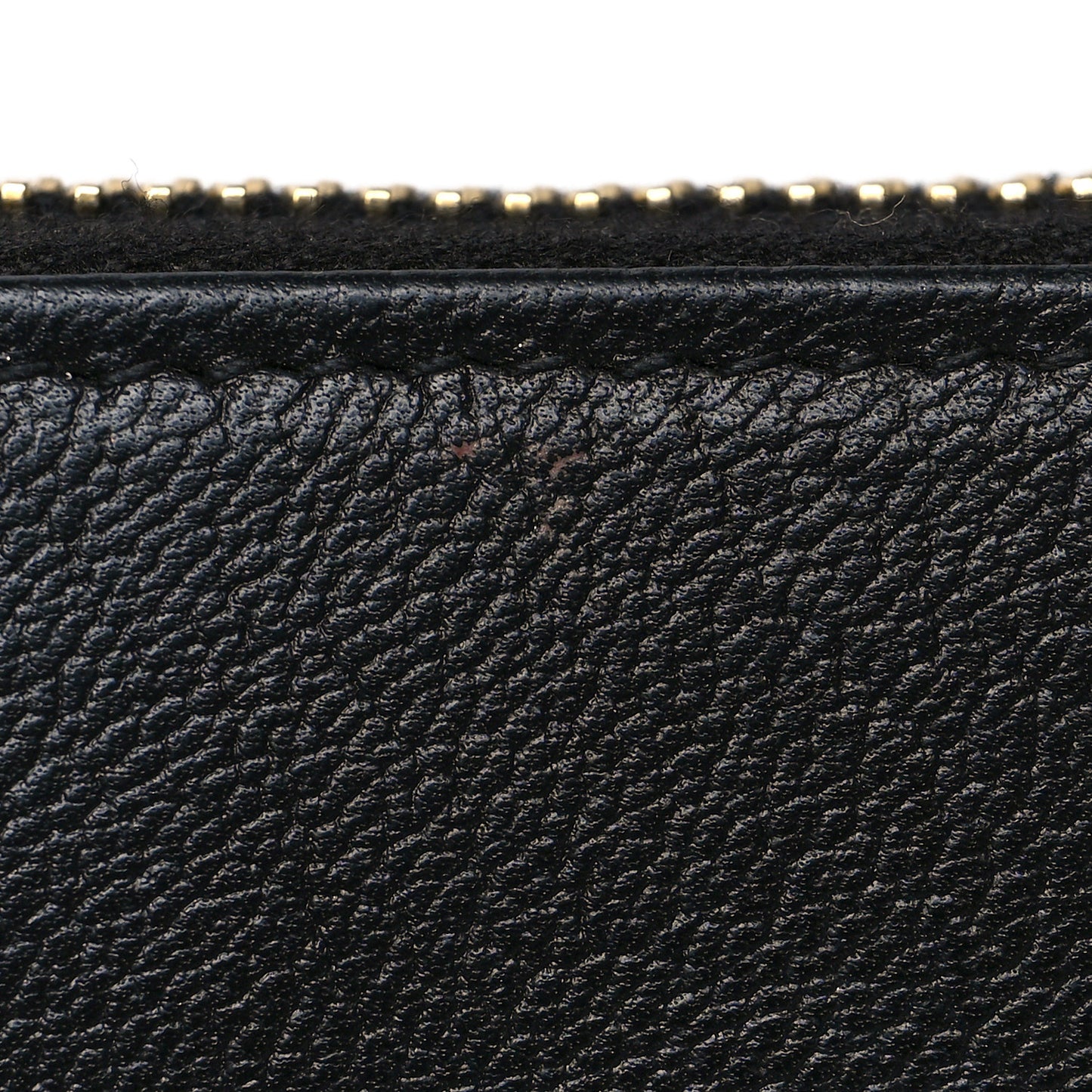 Chevre Belle De Jour Zip Around Wallet Black
