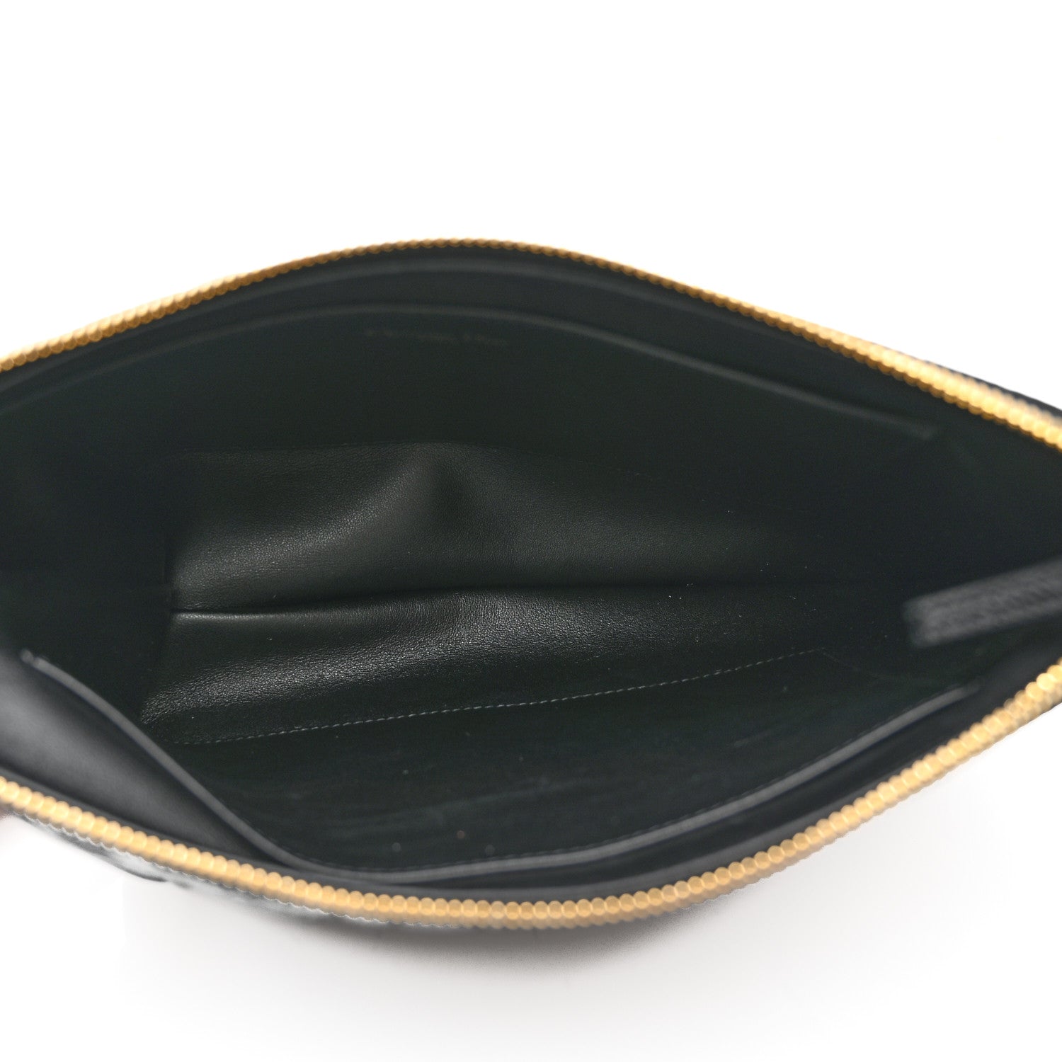 Christian Dior Supple Calfskin Cannage Large Caro Daily Pouch Black 5 of 9