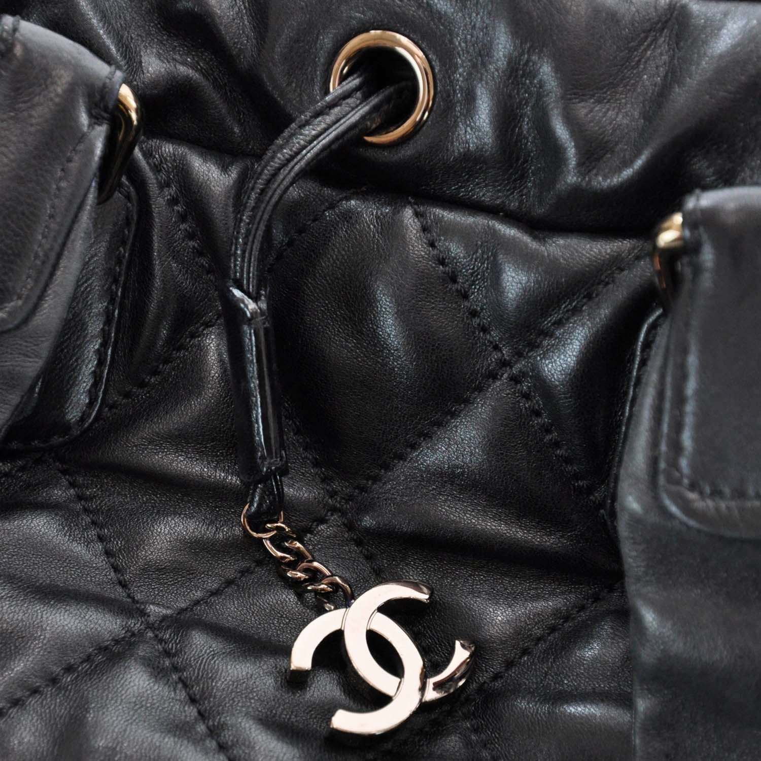 Chanel Lambskin Cloudy Bundle Black 9 of 10