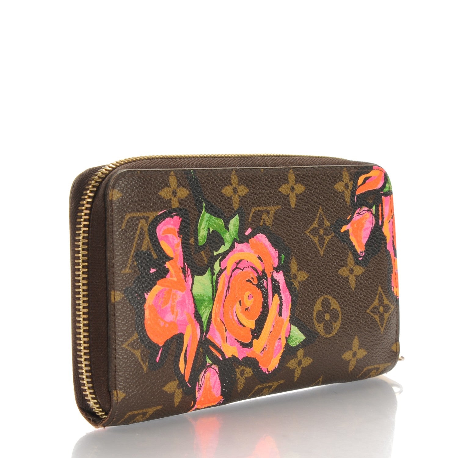 Louis Vuitton Monogram Roses Zippy Wallet 3 of 9