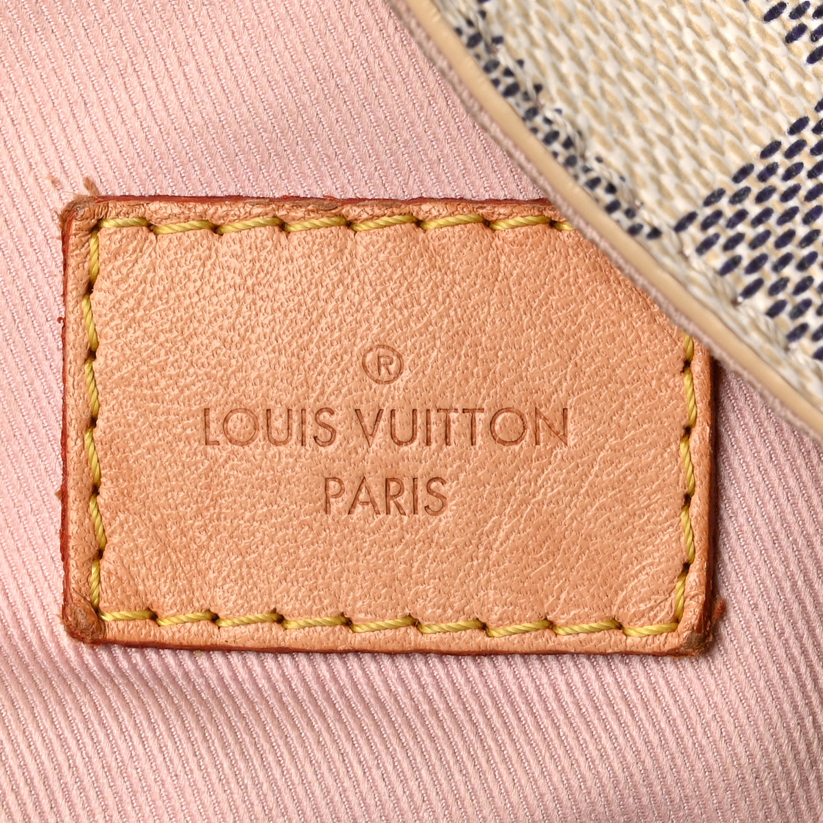 Damier Azur Graceful MM Rose Ballerine