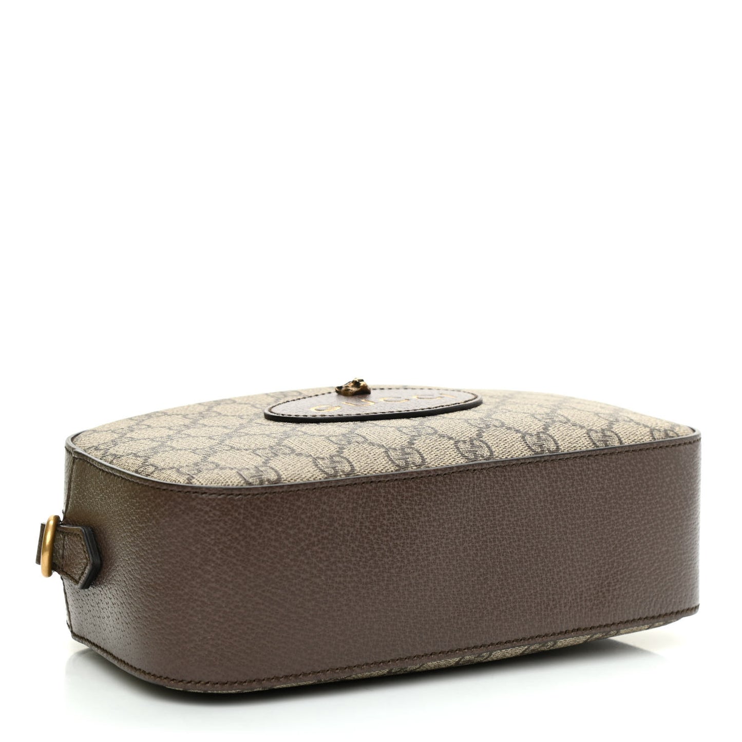 GG Supreme Monogram Web Neo Vintage Shoulder Bag Beige New Acero Crop