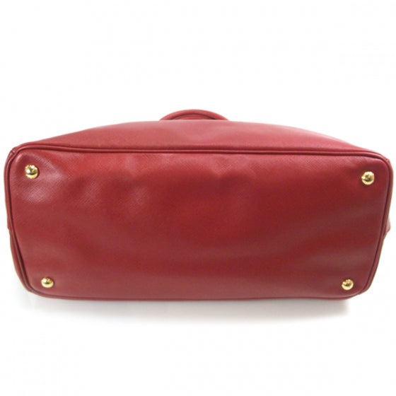 Saffiano Lux Tote Red