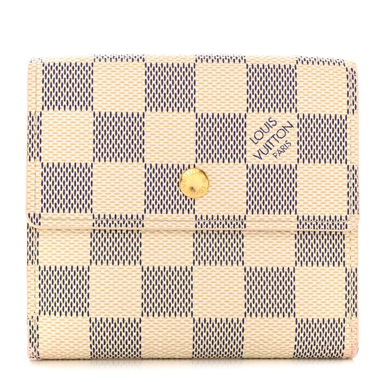 Louis Vuitton Damier Azur Elise Wallet 1 of 11