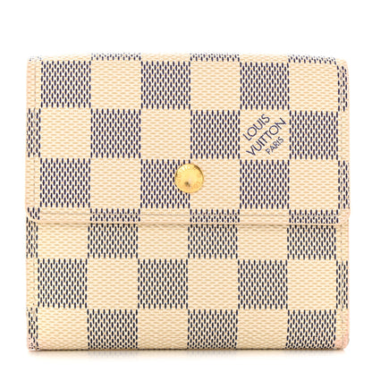 Louis Vuitton Damier Azur Elise Wallet 1 of 11