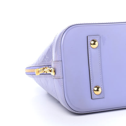 Louis Vuitton Vernis Alma PM Lilac 8 of 10