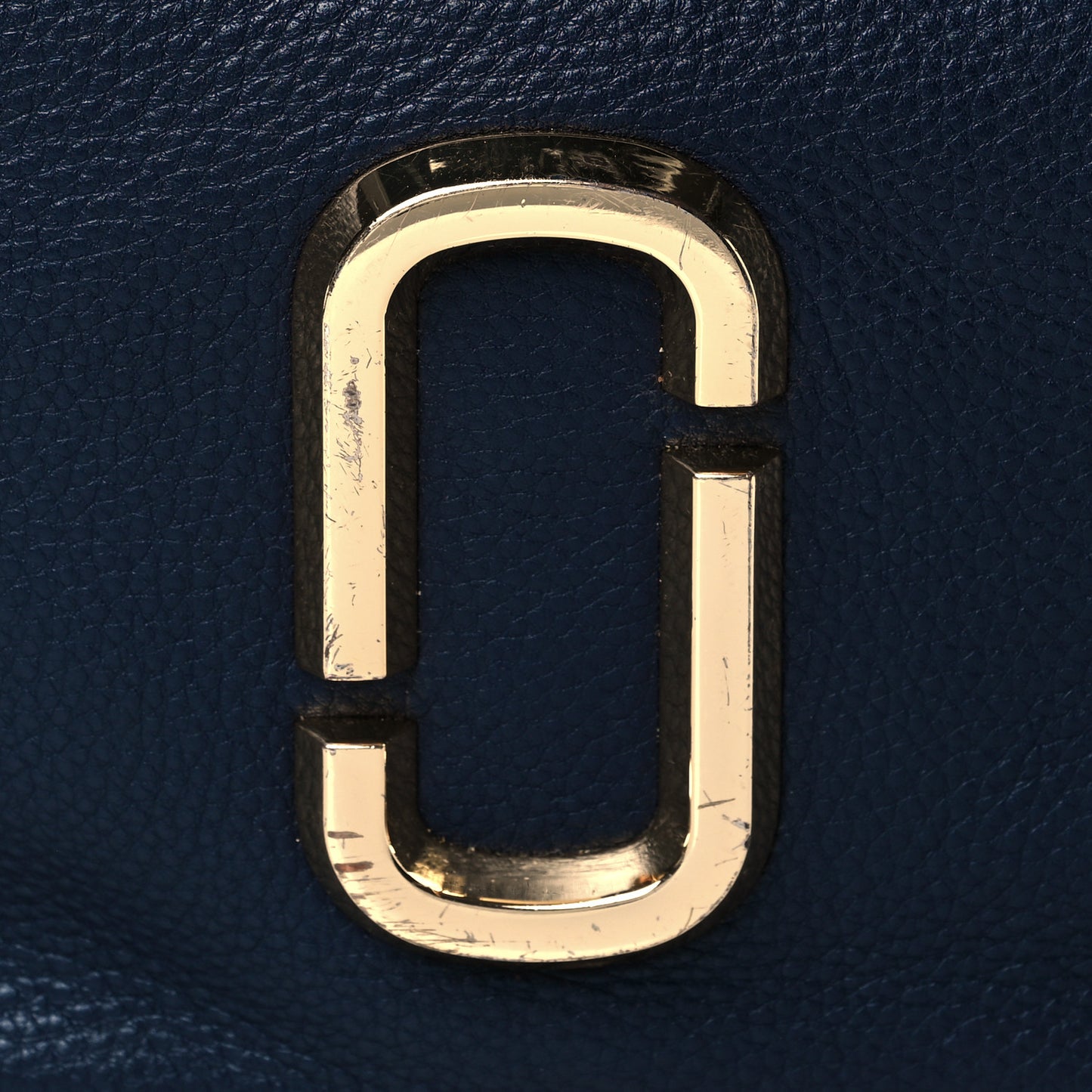 Supple Natural Grain Calfskin The Softshot 27 Bag Navy