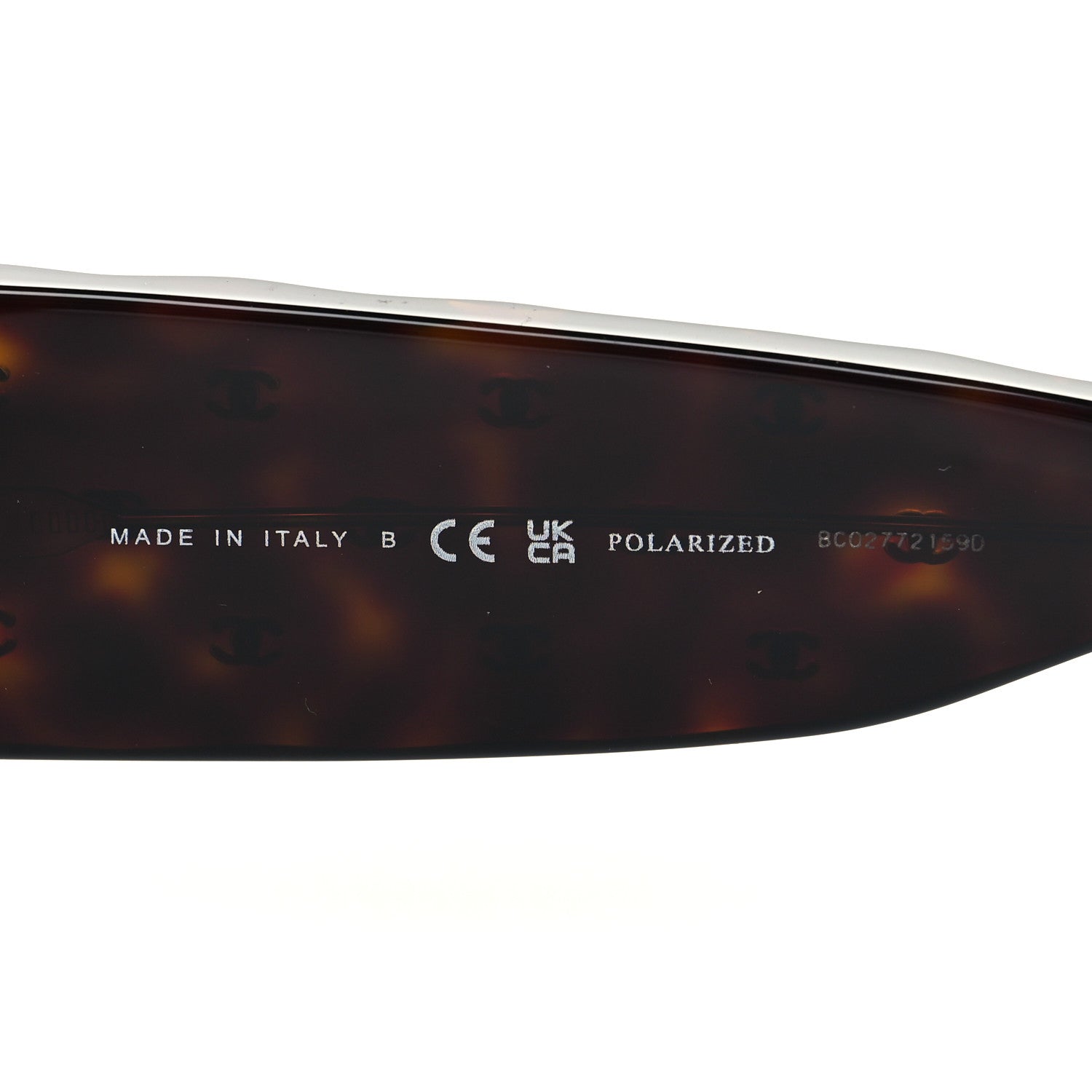 Chanel Acetate Quilted CC Sunglasses 5486 Tortoise 6 of 8