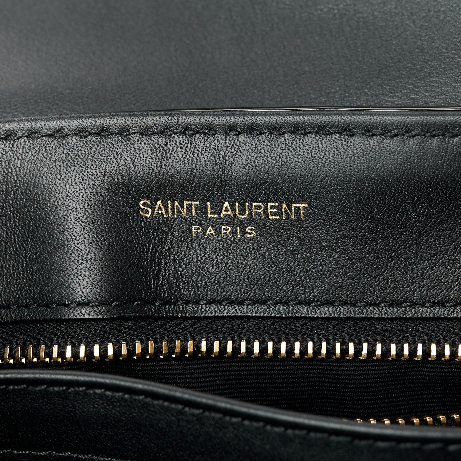 Saint Laurent Patent Y Quilted Monogram Toy Loulou Crossbody Bag Black 6 of 11