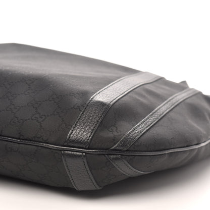 Gucci Nylon Monogram Medium Abbey Convertible Tote Black 9 of 9