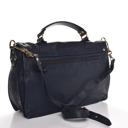Proenza Schouler Lambskin Medium PS1 Satchel Midnight 3 of 8