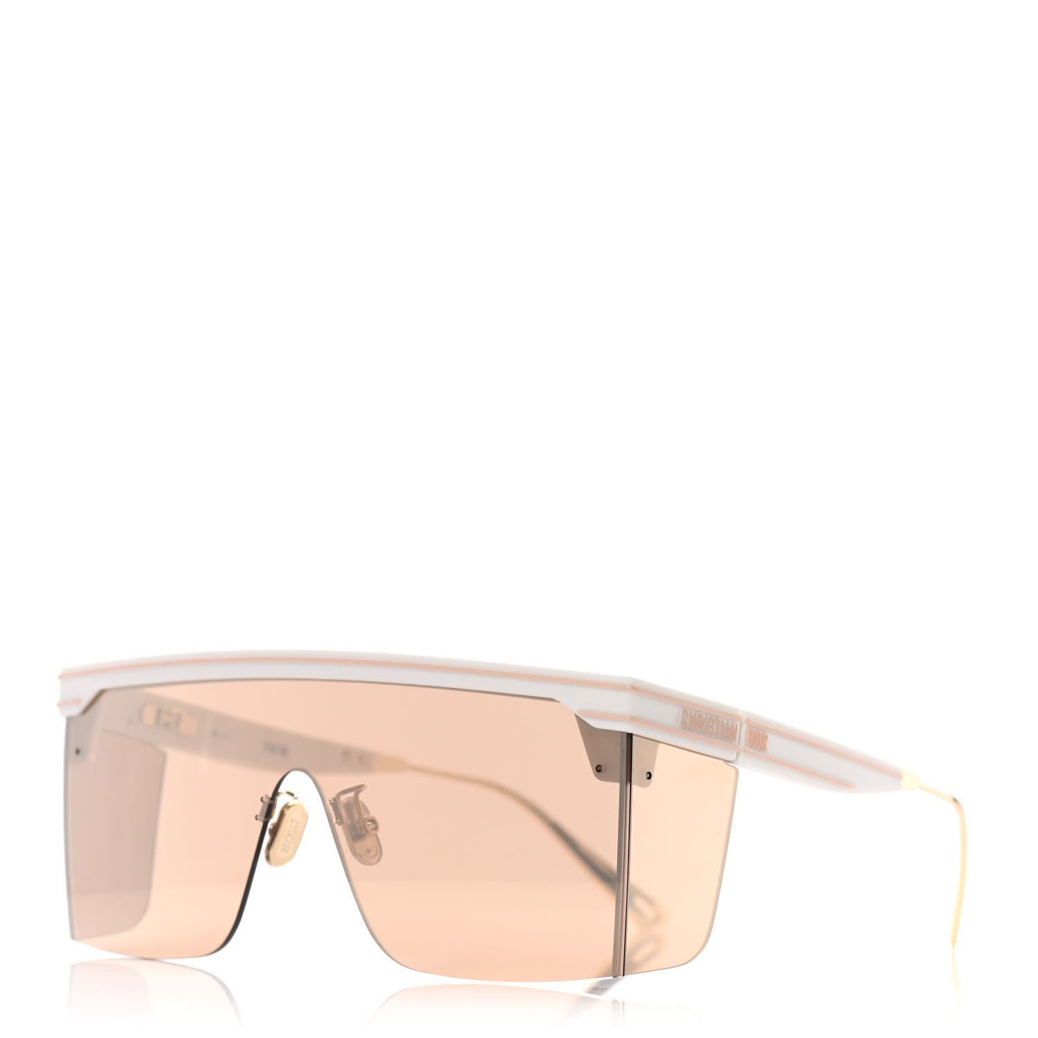 Christian Dior Diorclub M1U Mask Sunglasses White 1 of 7