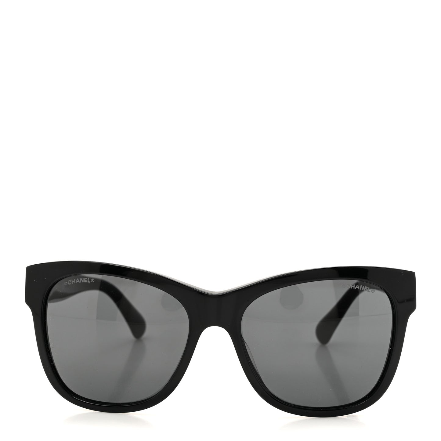Acetate Polarized Square CC Sunglasses 5380 Black